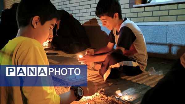 مراسم شام غریبان در گلزار شهدای یاسوج