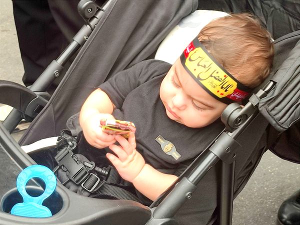 اجتماع عاشوراییان در میدان طالقانی قائمشهر