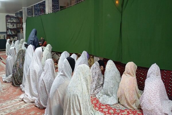گذری بر اولین روز اعتکاف دانش آموزی سه روز در بهشت، شهر بار نیشابور