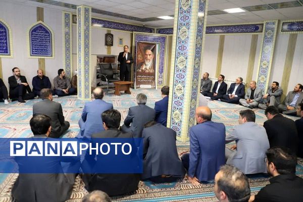 مراسم سالگرد ارتحال امام راحل در اداره‌کل آموزش و پرورش آذربایجان شرقی