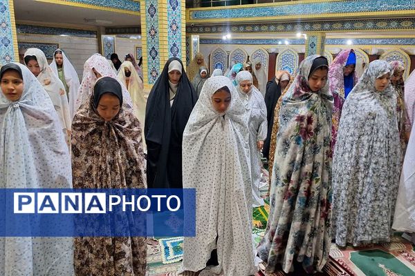 اعتکاف دختران شهرستان ورامین