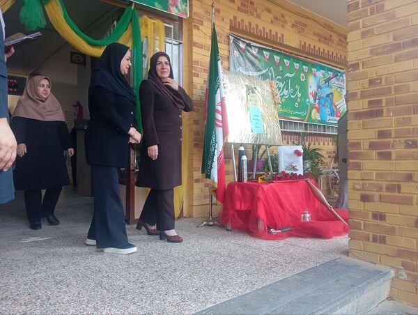 زنگ مهر در دبیرستان شاهد قدسیان