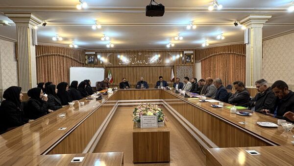 جلسه هماهنگی بازدید سرگروه‌های آموزشی استان از مدارس شهرستان بن 