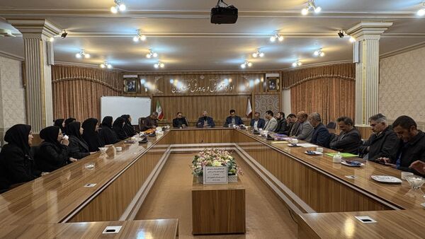 جلسه هماهنگی بازدید سرگروه‌های آموزشی استان از مدارس شهرستان بن 