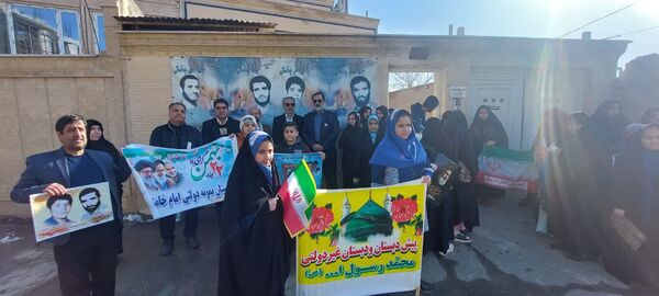 راهپیمایی با شکوه مردم دارالمومنین کاشان 