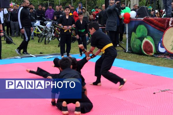 همایش پیاده‌روی خانوادگی در گلوگاه 