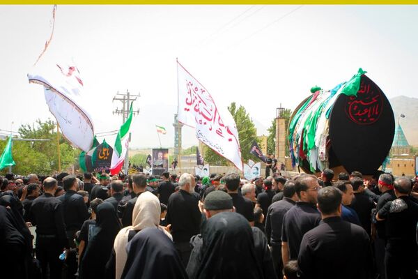 برگزاری مراسم ملی وداع نخل‌های روستاهای علوی و خاوه اردهال