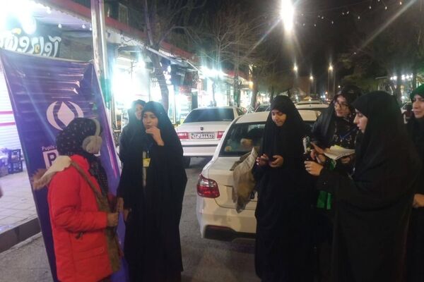 روایت خیابان‌های بناب از اربعین رهبر شهید و شهدای دانش‌آموز