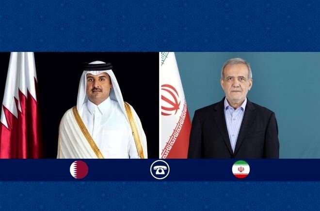 قدردانی رئیس‌جمهور از نقش قطر در کاهش تنش‌ها و پیشبرد روند دیپلماسی