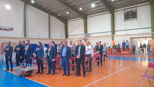 مراسم توزیع تجهیزات ورزشی؛کاروان مهر با نشاط در ناحیه 7 مشهد