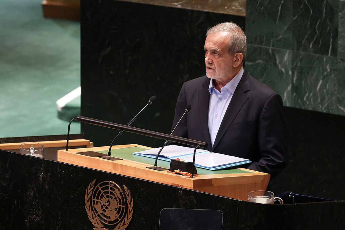 فریاد مظلومیت از تریبون سازمان ملل؛ مسعود پزشکیان رژیم صهیونیستی را رسوا کرد