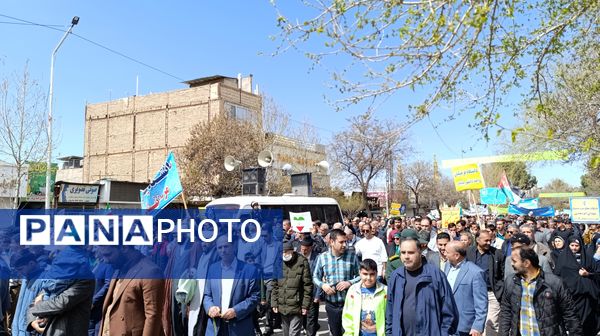 راهپیمایی روز جهانی قدس شهرستان نیشابور 