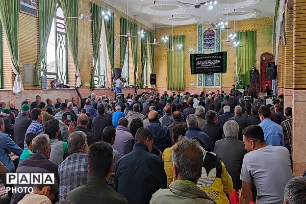 مراسم عزاداری شهادت امام جعفر صادق علیه السلام در حسینیه شهربار