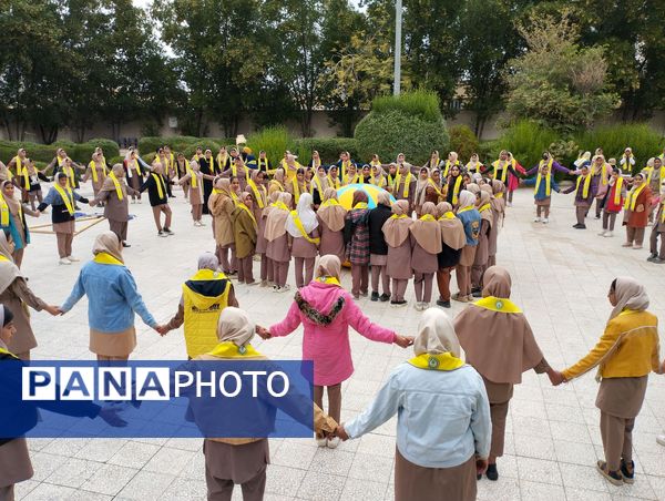 دومین مرحله اردوی تمشک در حاجی‌آباد