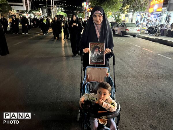 نود و چهارمین شب راهپیمایی و تجمع مردمی در ساوجبلاغ 