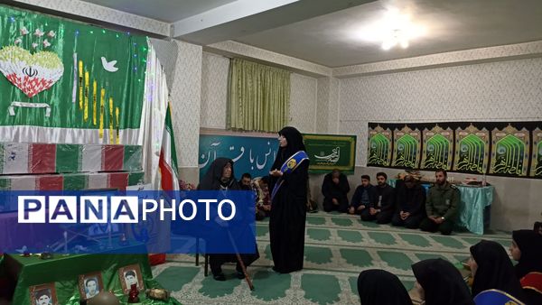 حضور پیکرهای مطهر شهدای گمنام در مدارس