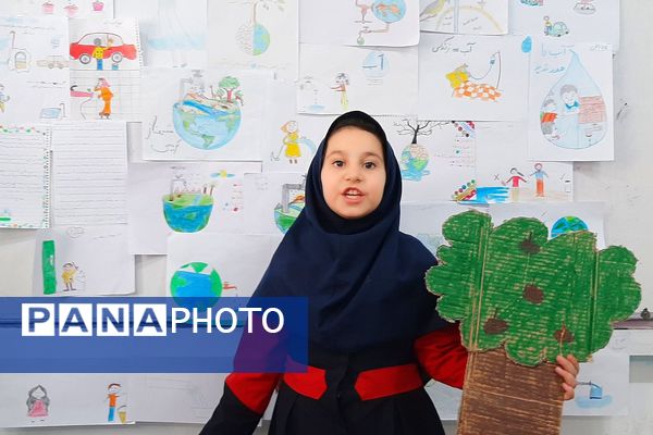 آموزش استفاده صحیح از آب در دبستان کوثر  ناحیه دو بهارستان 