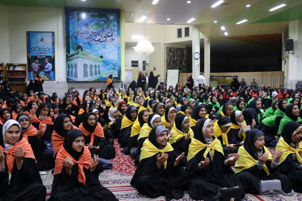 افتتاحیه اردوی دختران زیارت اولی استان خراسان رضوی 