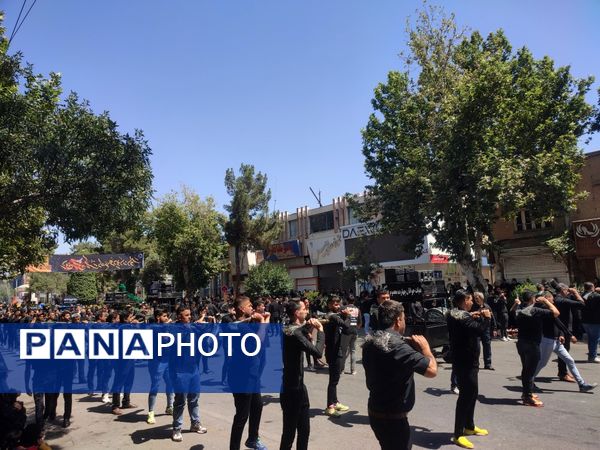 مراسم عزاداری عاشورای حسینی در شهرستان نیشابور 
