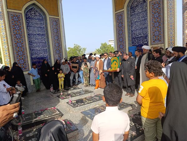 جزیره بوموسی سرمست از عطر رضوی