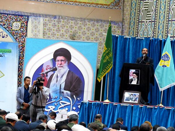 آیین یادبود شهیدان خدمت در مصلای امام خمینی(ره)  شهرستان بجنورد