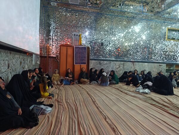 عزاداری شب یازدهم ماه محرم در تکیه ابوالفضلی 