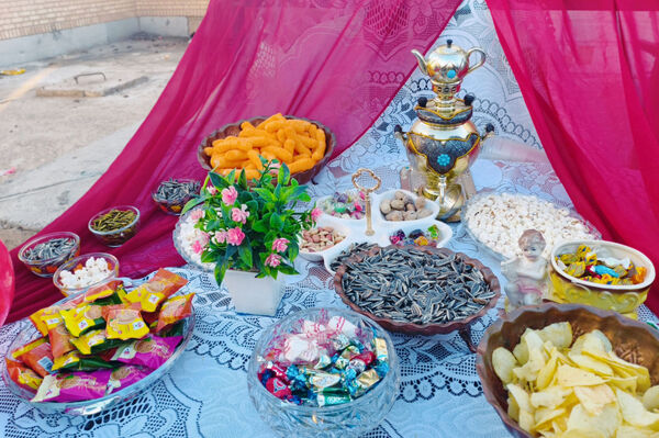 جشن یلدا در دبیرستان فردوس شهرک
