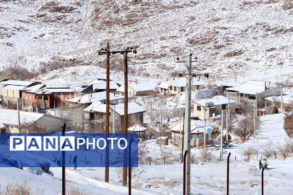 نشاط زمستانی در پیست «سخوید» یزد