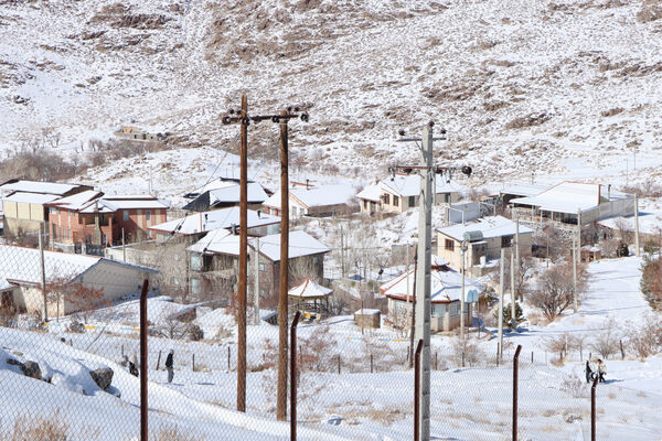 نشاط زمستانی در پیست «سخوید» یزد