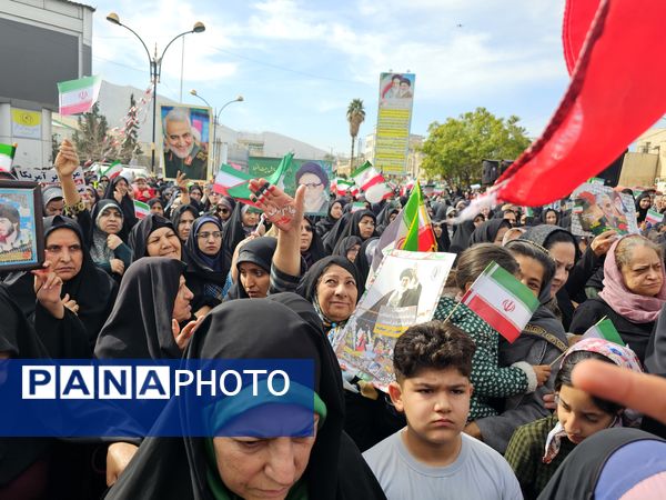 حضور پرشور مردم انقلابی جهرم در جشن 47 سالگی انقلاب اسلامی