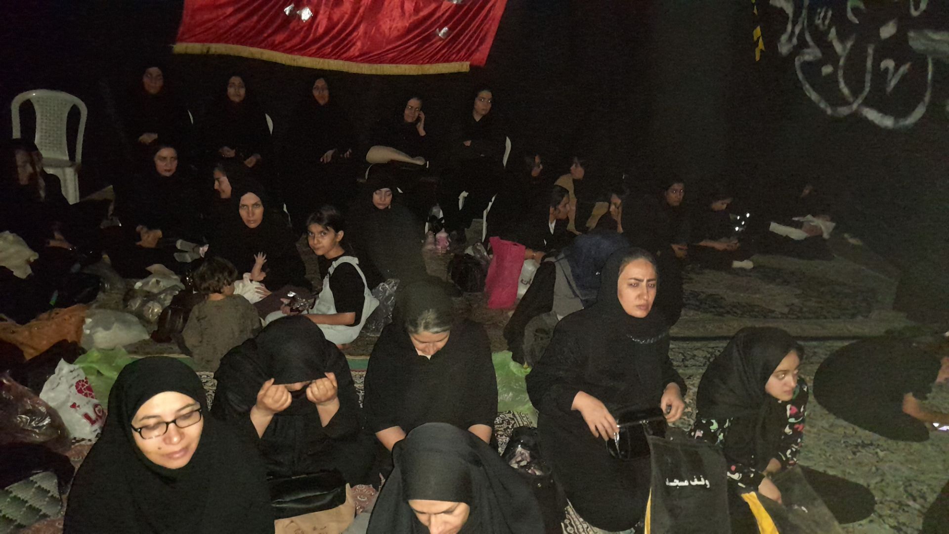 مراسم عزاداری ماه محرم در هیئت محبین ائمه نظرآباد 