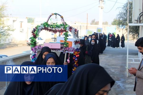 آیین افتتاحیه چهل و چهارمین دوره مسابقات قرآن، عترت و نماز در شهرستان کهنوج