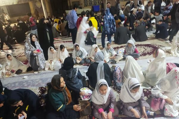 جشن تکلیف و مراسم روزه اولی‌ها در مسجد الشهدا شیراز