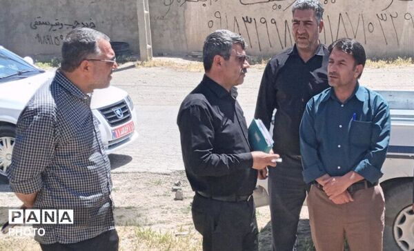 بازدید رئیس اداره آموزش و پرورش منطقه سردرود از مدارس روستاهای بخش بغراطی