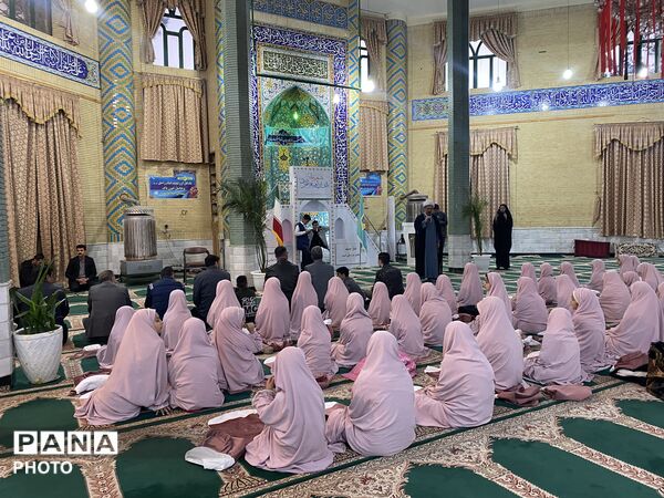 جشن افطاری روزه اولی های مدرسه عصمت در مسجد امام علی(ع)