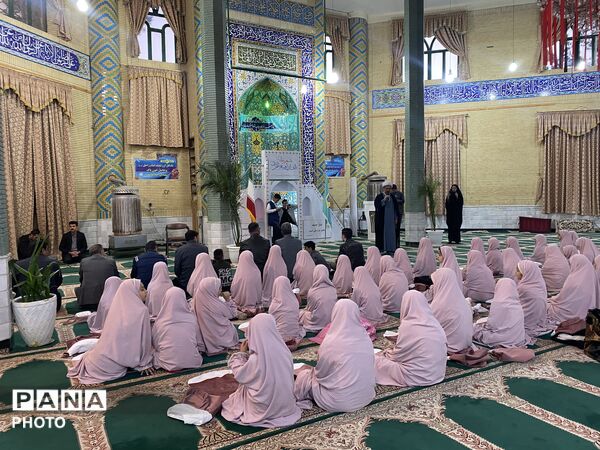 جشن افطاری روزه اولی های مدرسه عصمت در مسجد امام علی(ع)