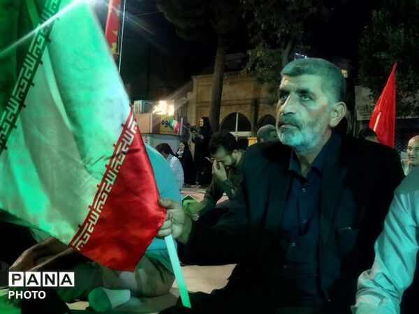 اجتماعات شبانه مردم شهرستان نیشابور بار دگر در قاب پانا 