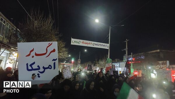 خروش انقلابی مردم ولایتمدار شیروان 