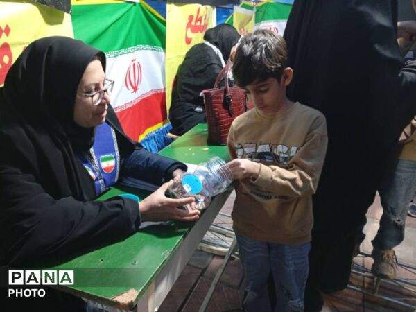 برپایی موکب فرهنگی آموزشی رباط‌کریم در پرند
