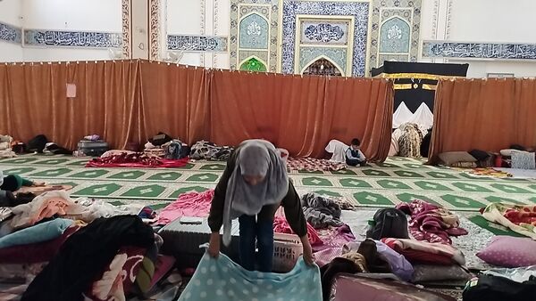 در هیاهوی شهر نوجوانان خوافی در آرامش اعتکاف 