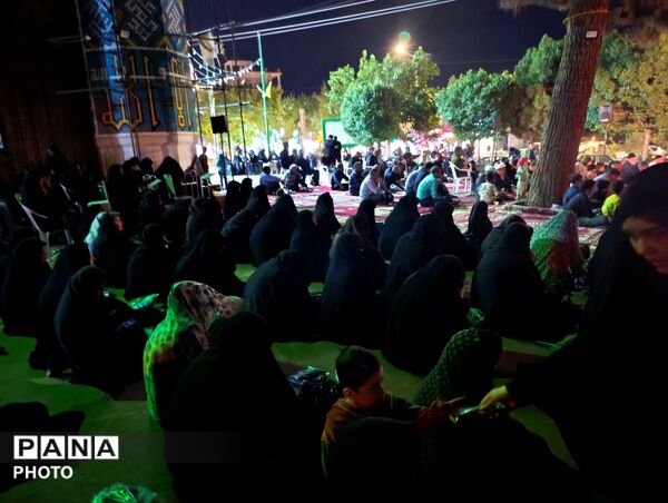 مراسم عزاداری شب سوم ماه محرم در نیشابور 