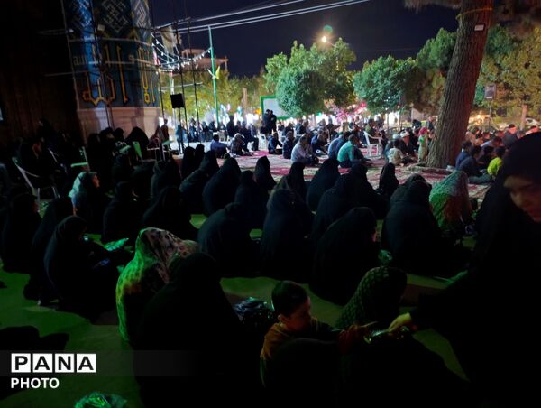 مراسم عزاداری شب سوم ماه محرم در نیشابور 