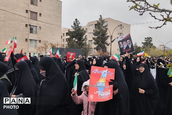 راهپیمایی روز قدس در شهرک واوان اسلامشهر 