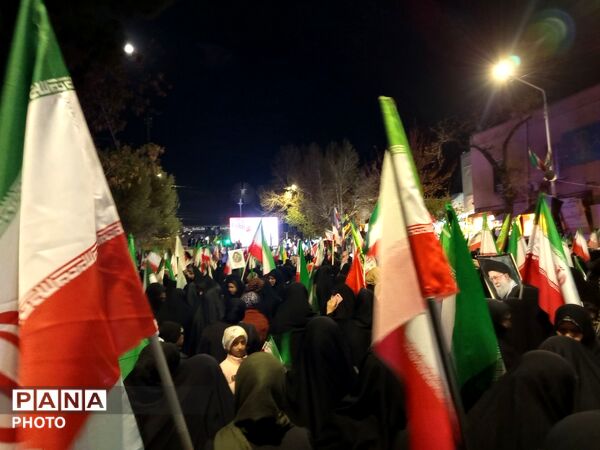 حال و هوای اندوه در حسینیه امام خمینی با حضور شهید رضا روزگرد 