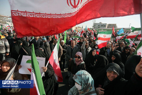 راهپیمایی محکومیت اقدامات تروریستی آمریکا و رژیم صهیونیستی علیه ملت ایران - 2