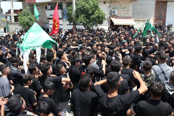 شور حسینی در گلوگاه 