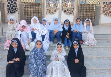 مهر و محراب در آموزشگاه نورالبیان