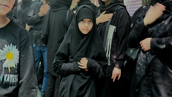 حضور قشر نوجوان و جوان در عزاداری تاسوعای حسینی