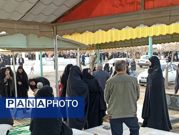 آیین چراغ برات در روستای بزنجرد خلیل آباد