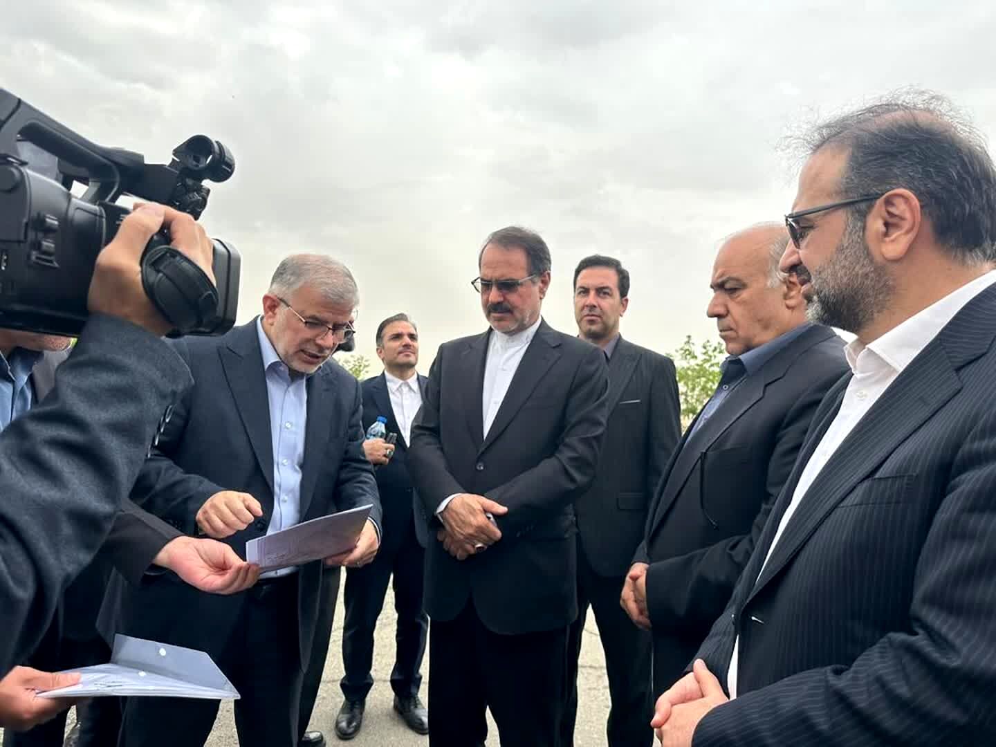 رئیس سازمان بازرسی کل کشور از اَبَرپروژه بزرگراه شمالی کرج بازدید کرد